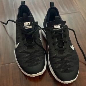 Nike Black Mesh golf shoes